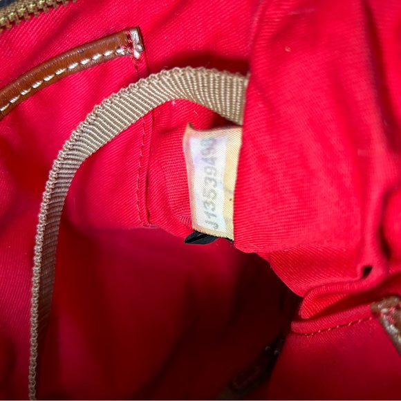 EUC Black Dooney and Bourke tote with Brown leather handles - Picture 6 of 6